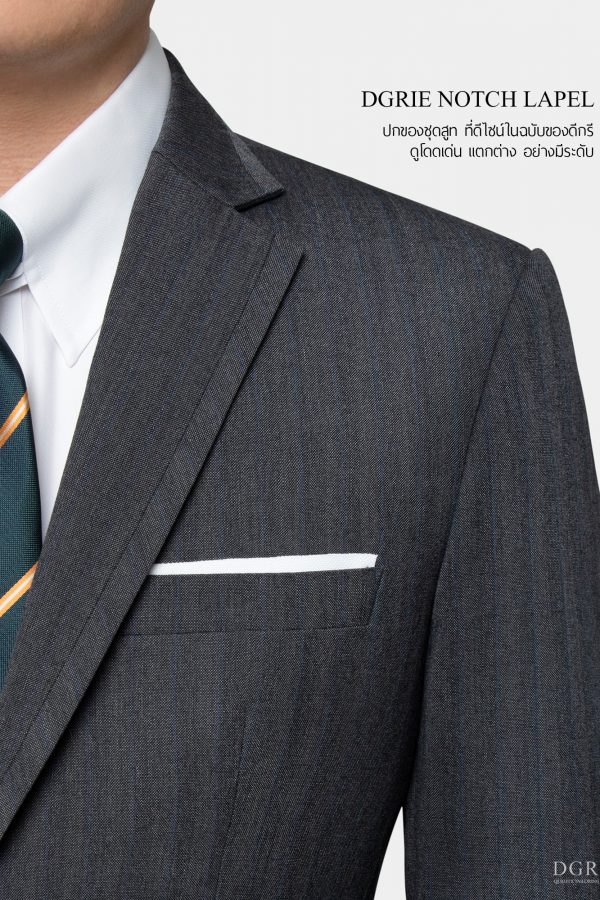 dgrie dark grey blue stripe wool jacket dgrie 2