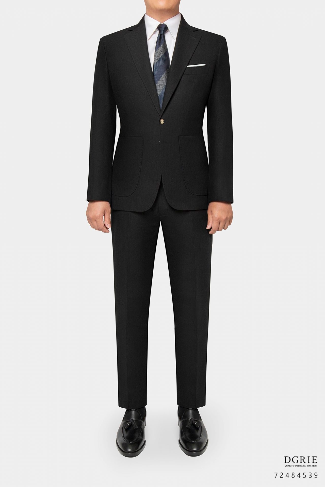 dgrie limited black herringbone pants dgrie