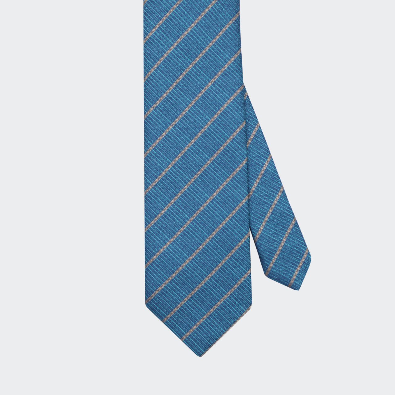 green turquoise gold pinstripe necktie dgrie