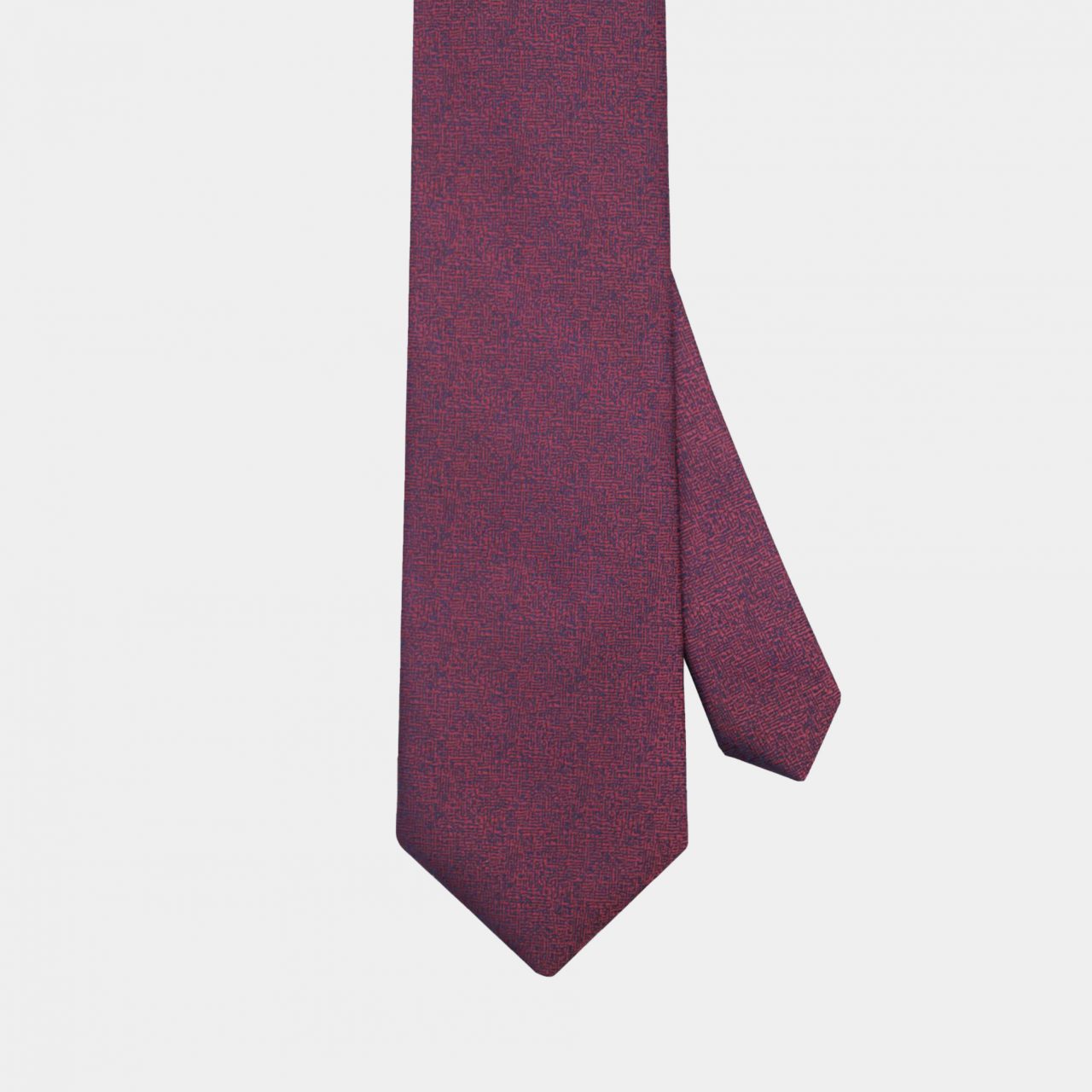 red bb textured two tone necktie dgrie 1