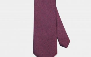 red bb textured two tone necktie dgrie 1