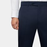 dgrie navy blue glen plaid pants dgrie 1