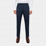 dgrie navy blue glen plaid pants dgrie 4