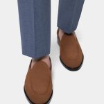 dgrie snuff suede tassel less loafers dgrie 1