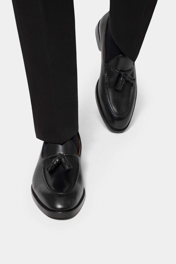 dgrie black tassel loafer shoe dgrie 7