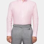 dgrie blush pink button down linen shirt dgrie 1