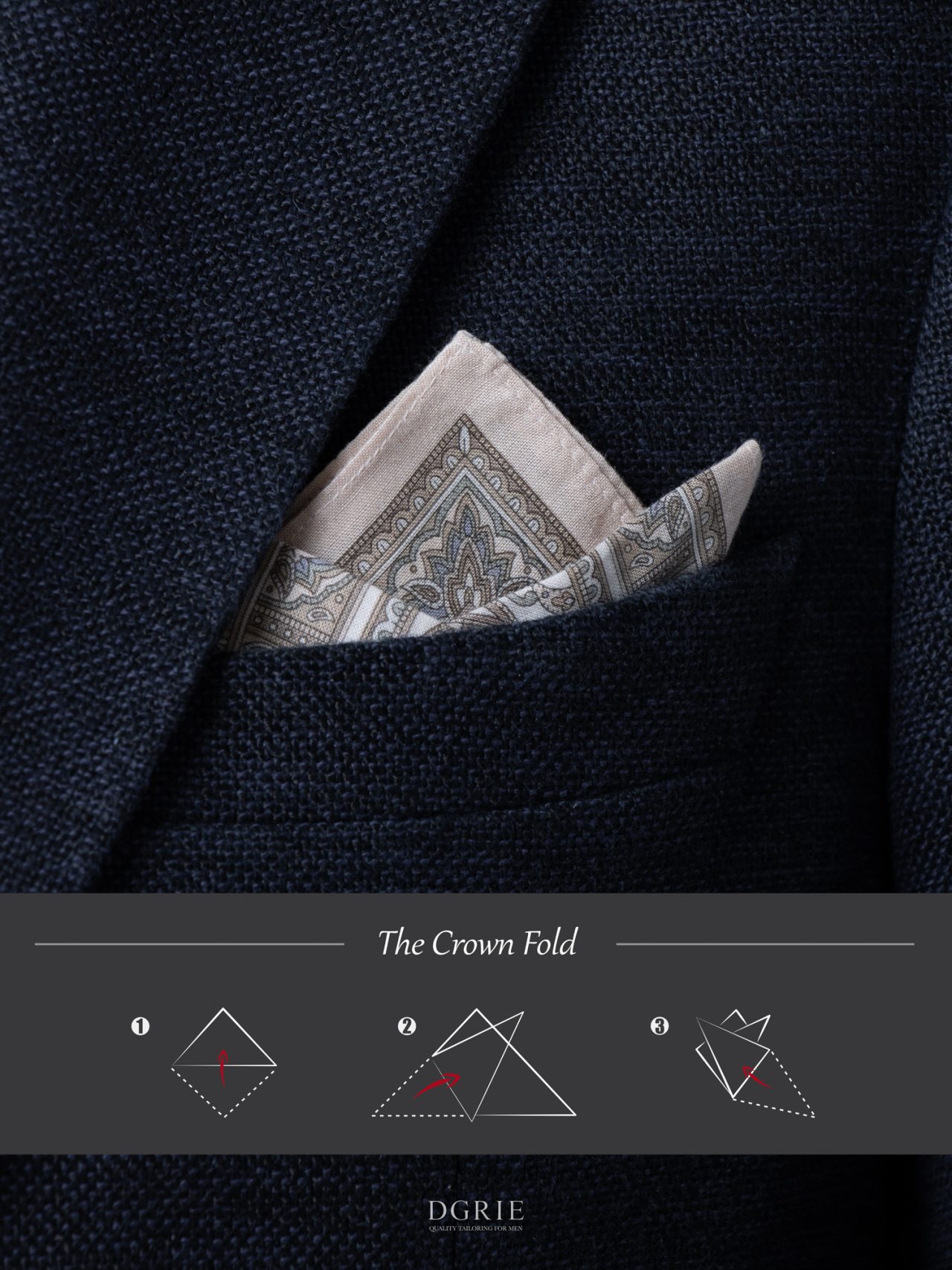 imported genuine handkerchief dgrie 5