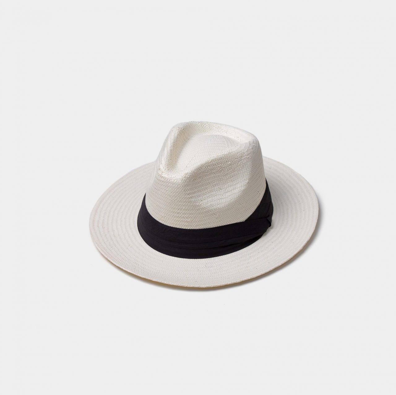 fedora hat beige black ribbon dgrie