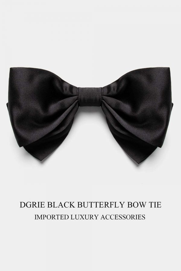 black butterfly bowtie dgrie