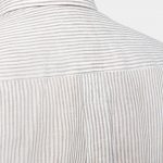 dgrie button down linen gray stripe shirt dgrie 4