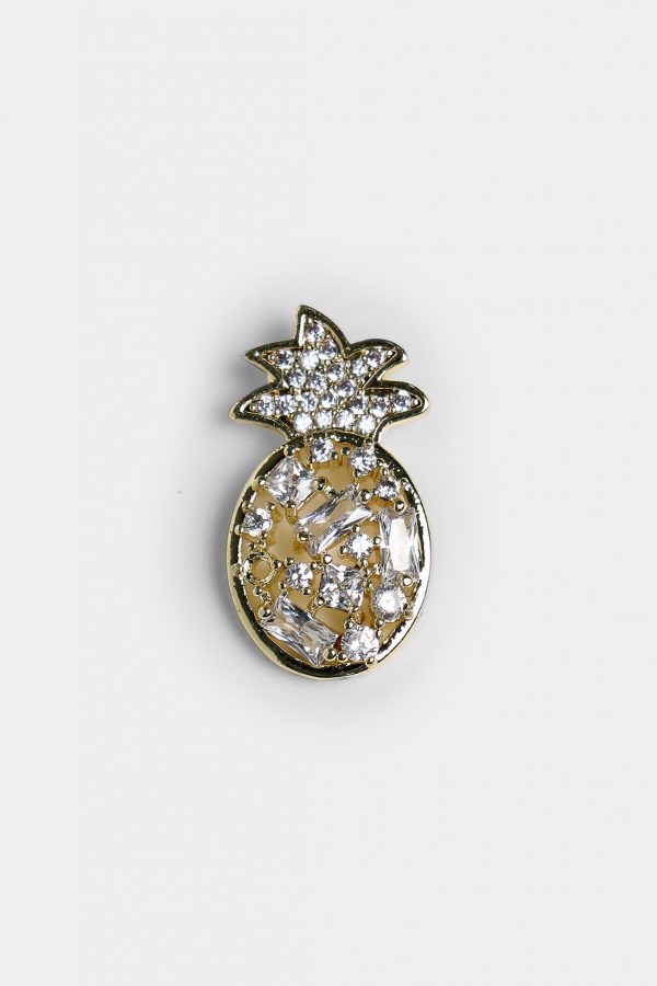 diamord gold pineapple brooch dgrie
