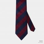 navy red strip rn two tone necktie dgrie 1
