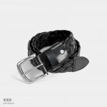 curve leather belt knit dgrie 1