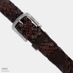 curve leather belt knit dgrie
