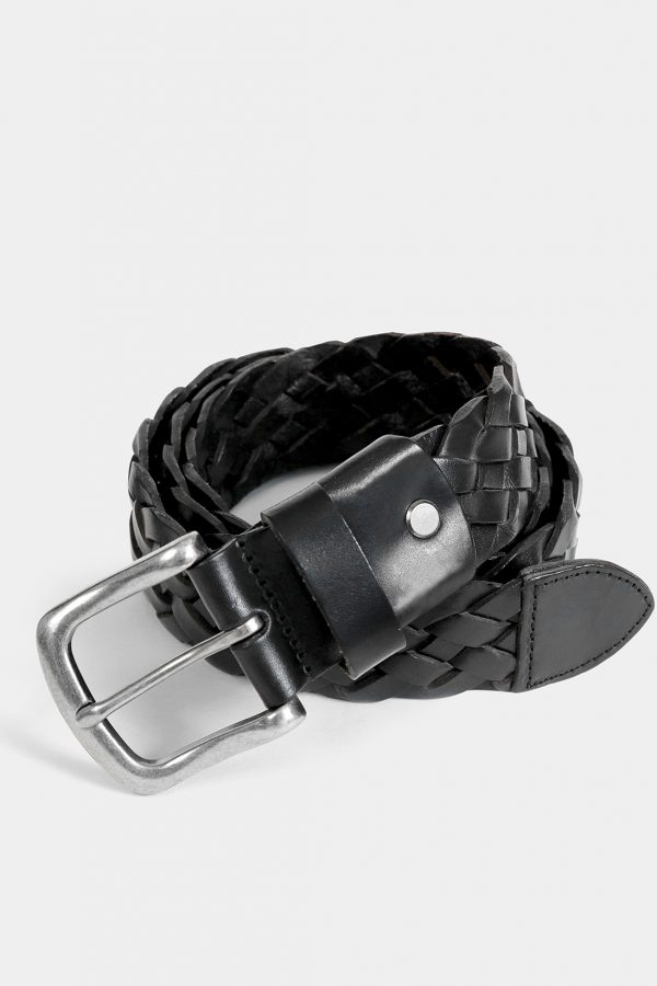 curve leather belt knit dgrie 7