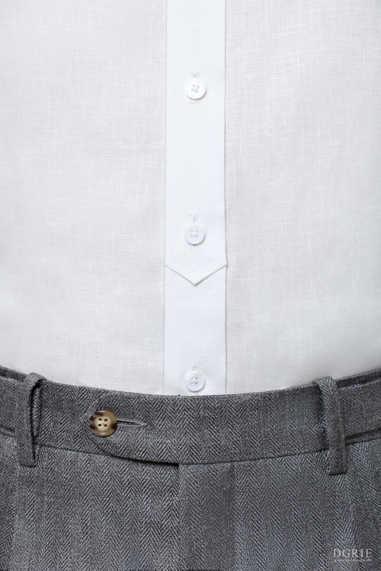 dgrie comfort cotton arrow mandarin collar shirt dgrie 1