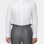 dgrie comfort cotton arrow mandarin collar shirt dgrie