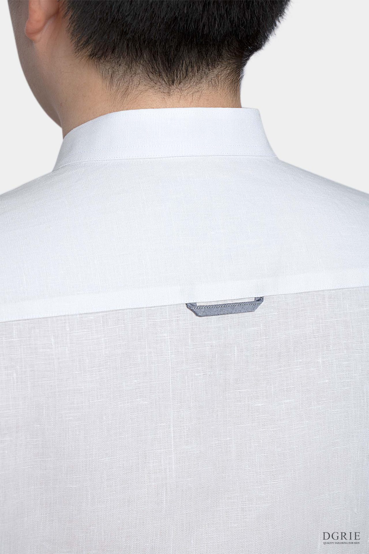 dgrie comfort cotton arrow mandarin collar shirt dgrie 3