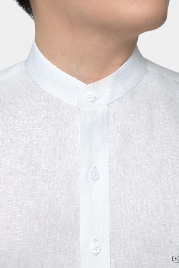 dgrie comfort cotton arrow mandarin collar shirt dgrie 4