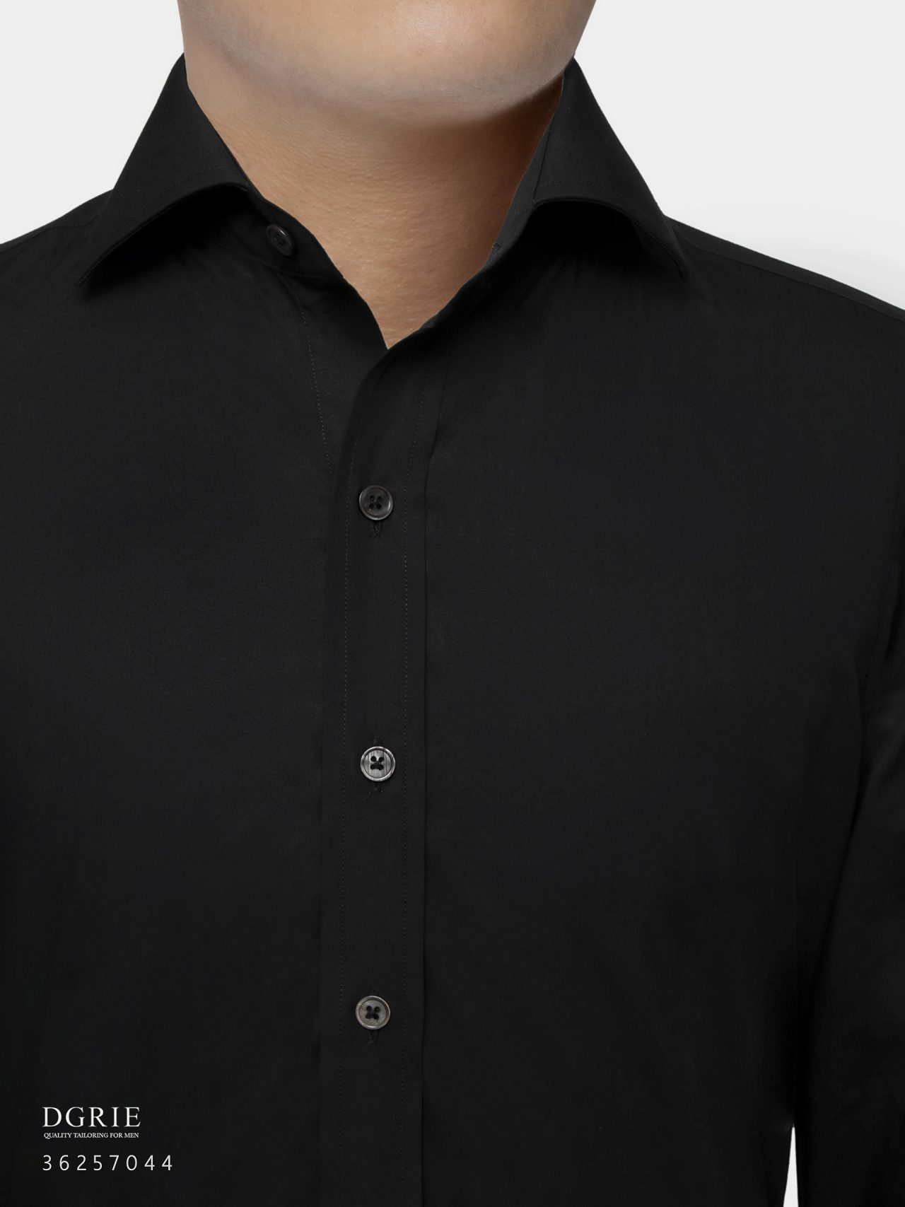 dgrie black oxford cotton shirt dgrie 6
