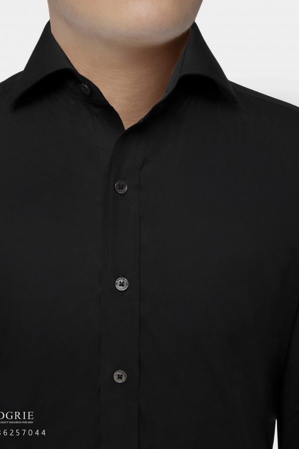 dgrie black oxford cotton shirt dgrie 6