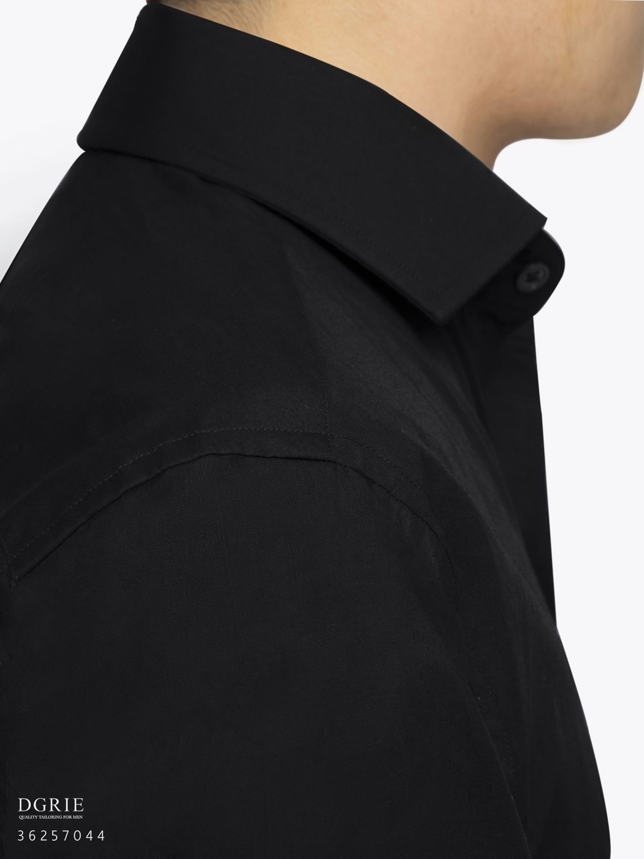 dgrie black oxford cotton shirt dgrie 8