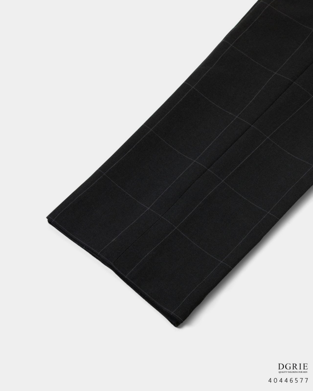 dgrie classic black windowpane pants dgrie