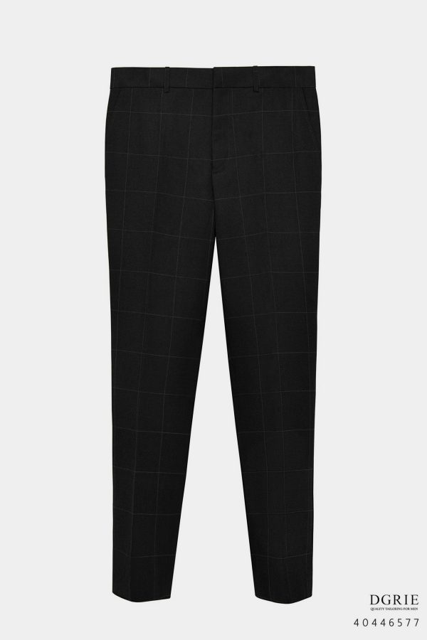 dgrie classic black windowpane pants dgrie 2