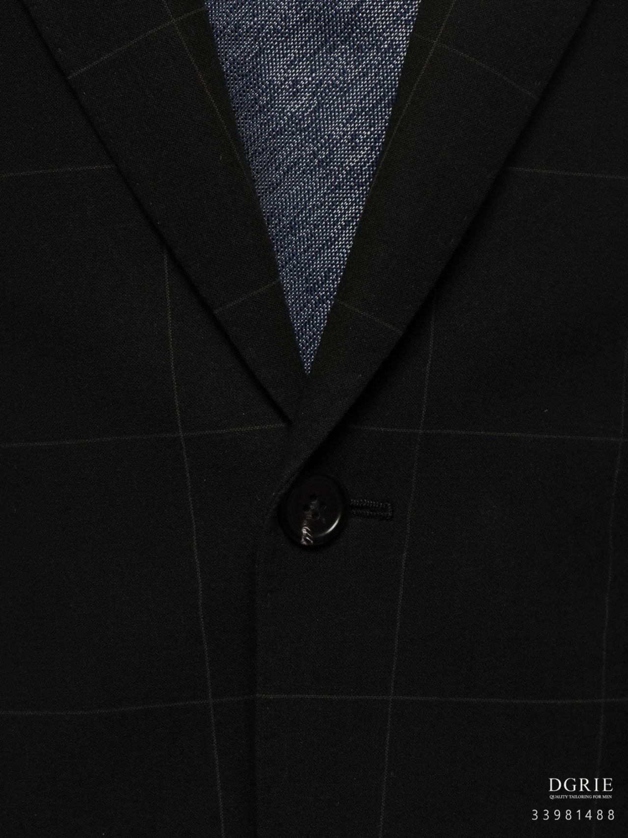 dgrie classic black windowpane suit dgrie 1