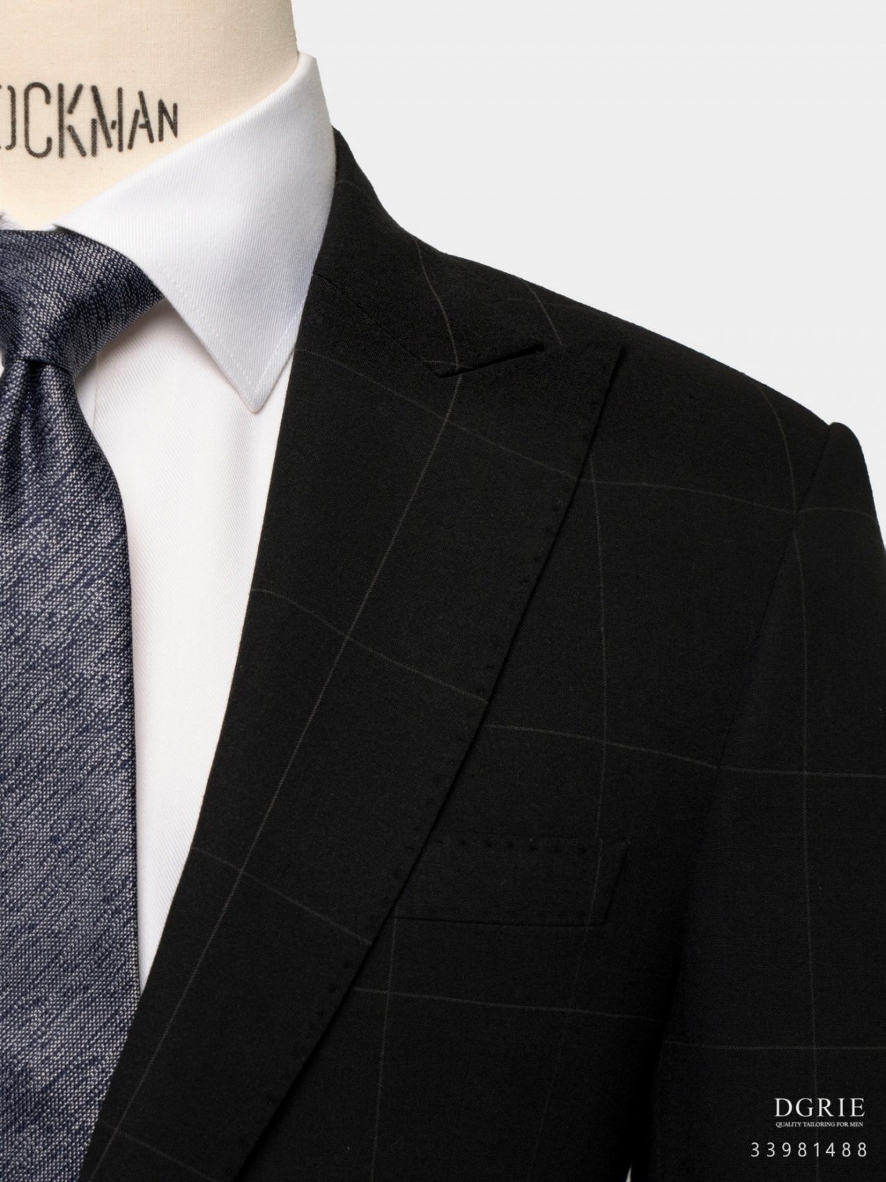 dgrie classic black windowpane suit dgrie 3