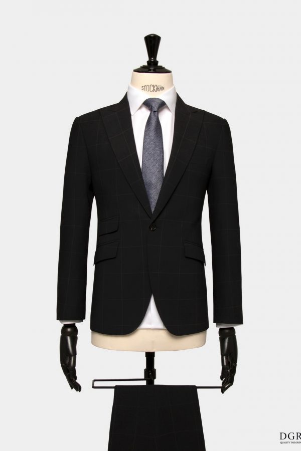 dgrie classic black windowpane suit dgrie 4