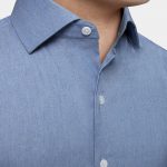 dgrie italian blue bleached denim spread collar shirts dgrie 2