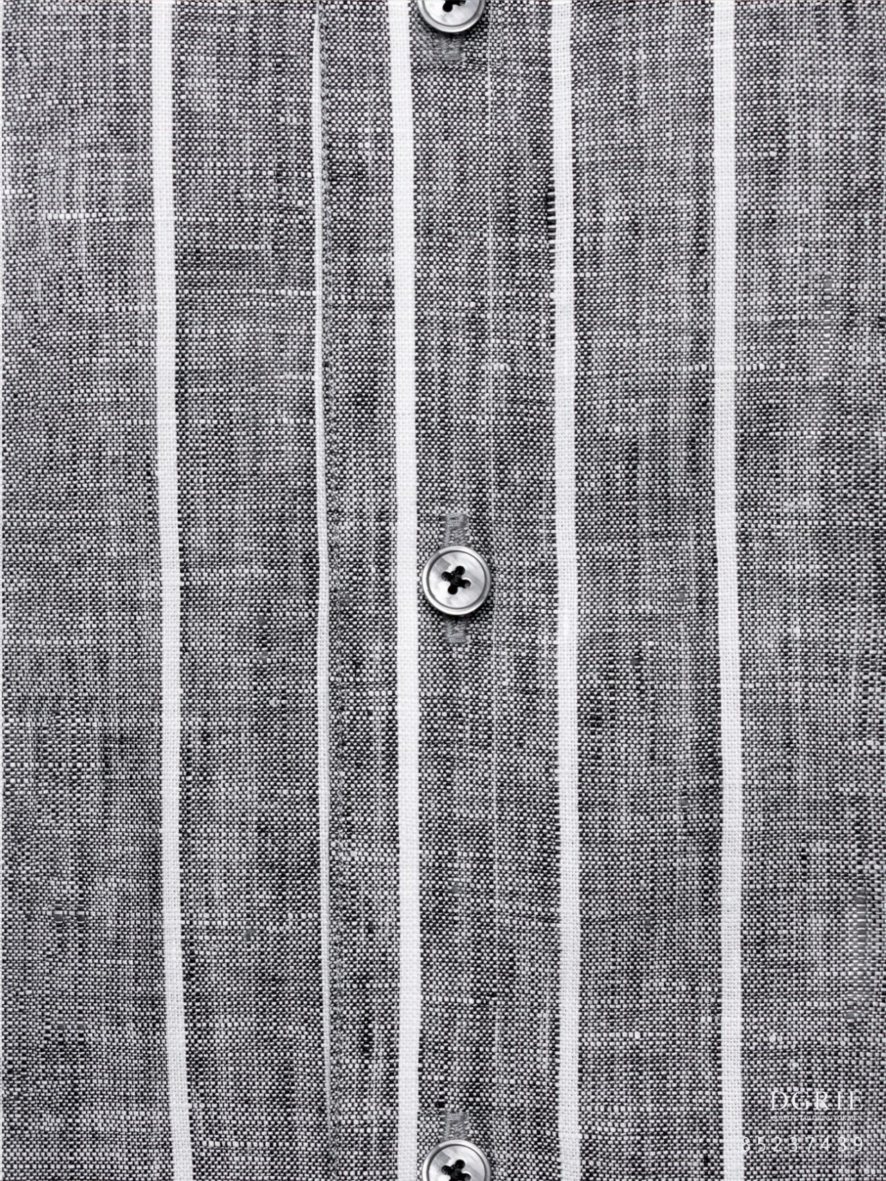 dgrie linen grayampwhite strip button down collar shirt dgrie 7