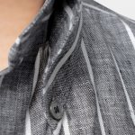 dgrie linen grayampwhite strip button down collar shirt dgrie 9