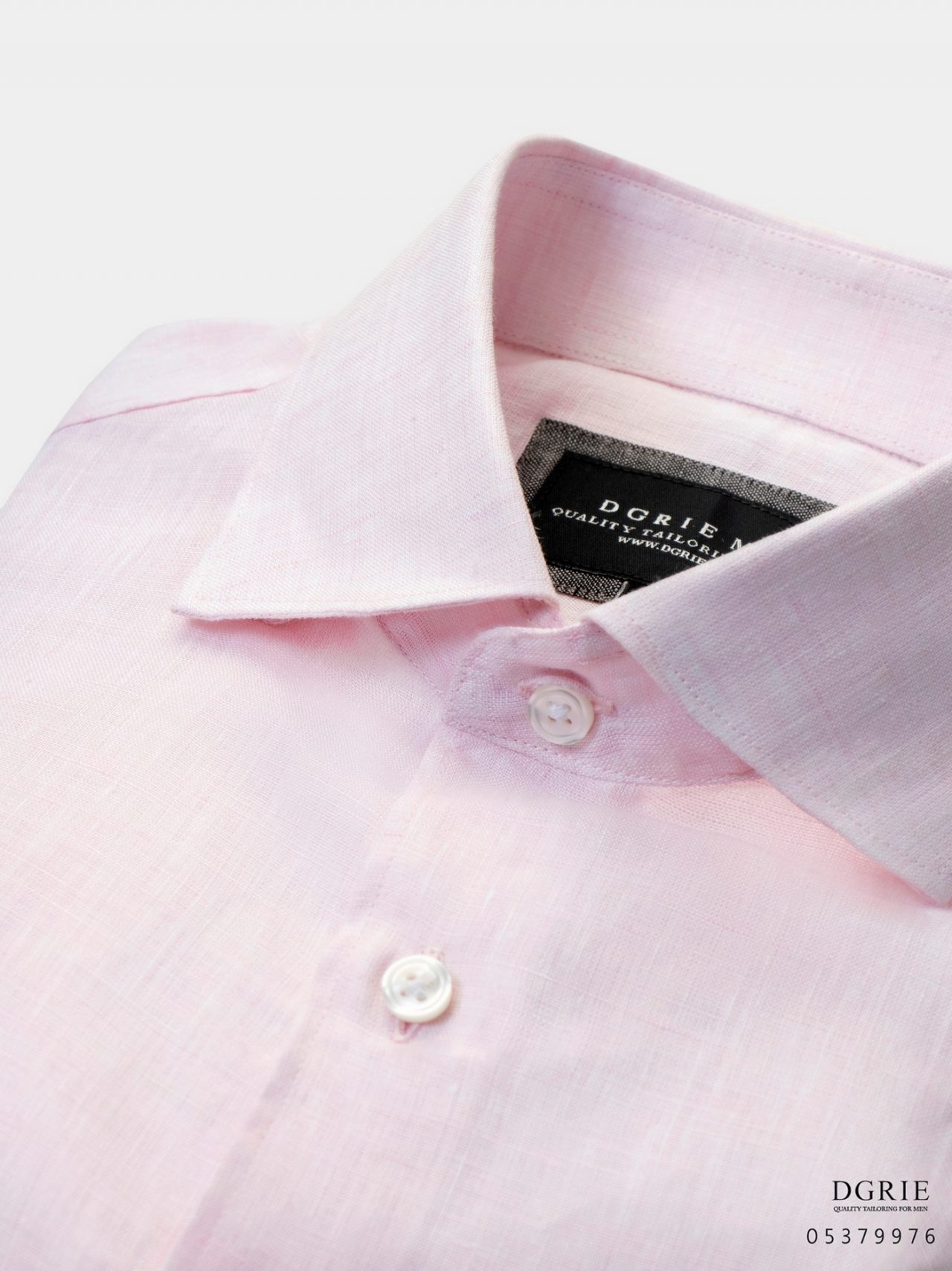 dgrie light pink irish linen shirt dgrie 1