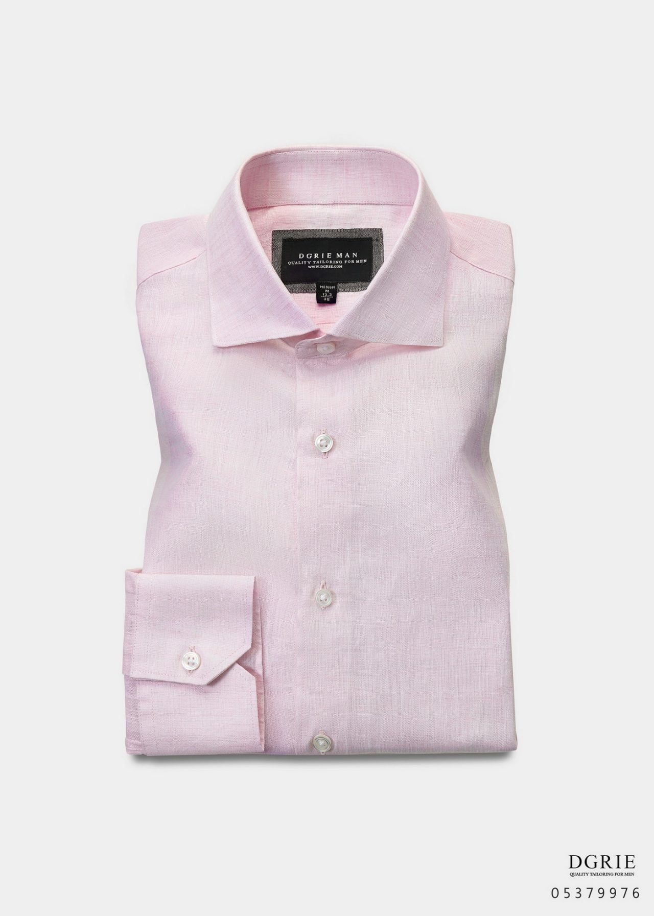 dgrie light pink irish linen shirt dgrie 5