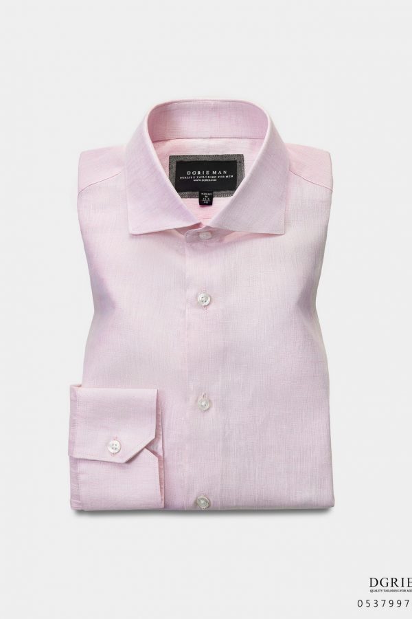 dgrie light pink irish linen shirt dgrie 5