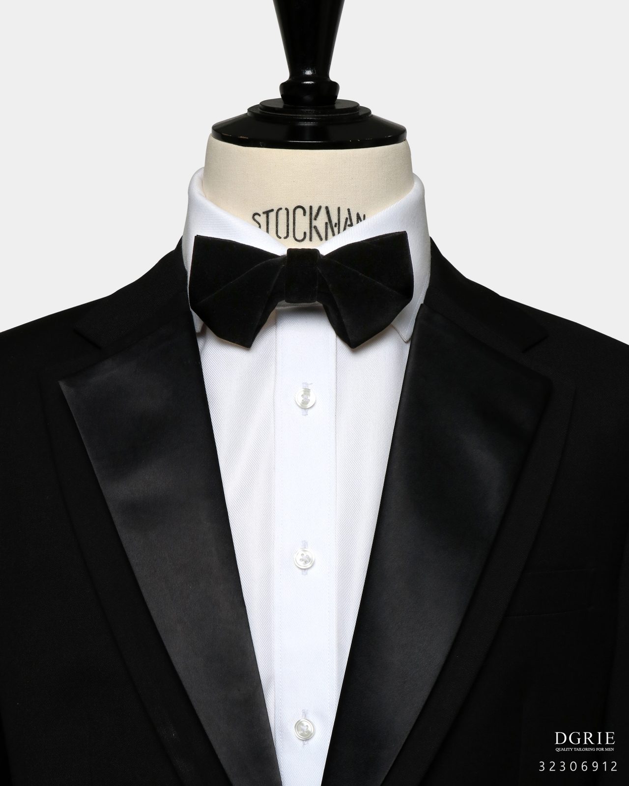 bowtie velvet black dgrie 1