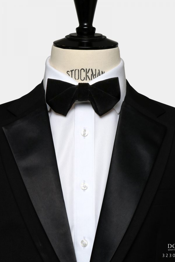 bowtie velvet black dgrie 1