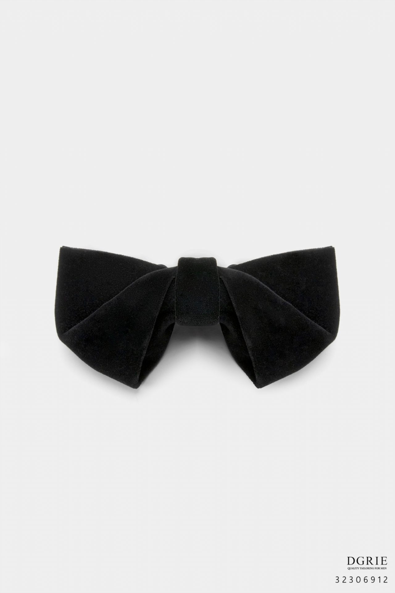 bowtie velvet black dgrie