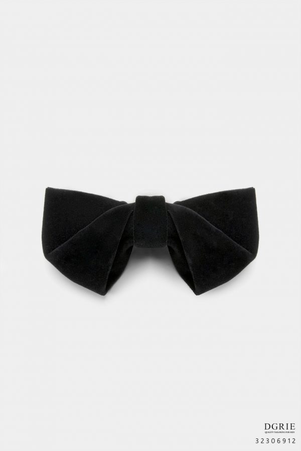 bowtie velvet black dgrie