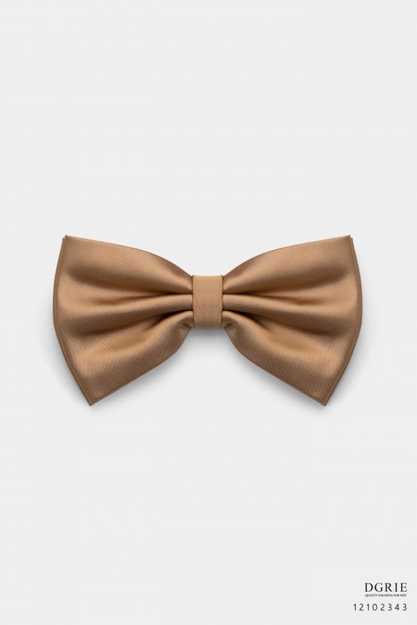 caramel silk bowtie dgrie