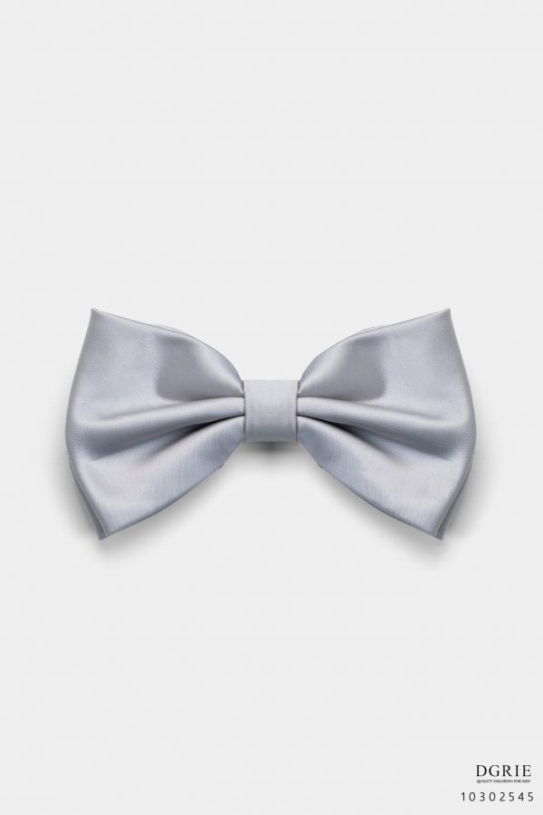 grey silk bowtie dgrie