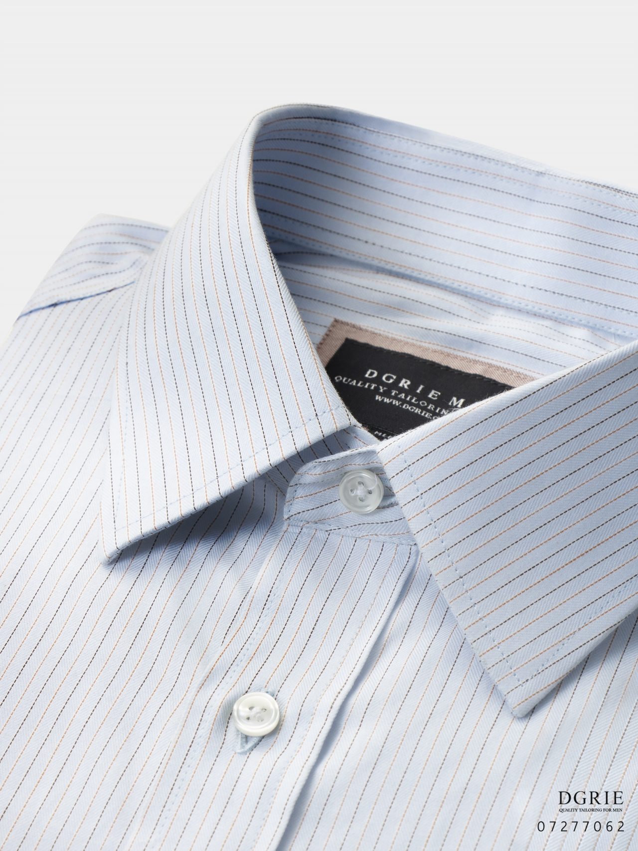light blue strip two tone shirt dgrie 2