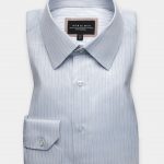 light blue strip two tone shirt dgrie 5