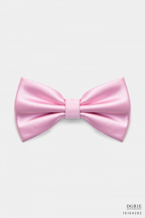 pink silk bowtie dgrie