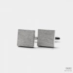 square sliver polished pattern cufflink dgrie 1