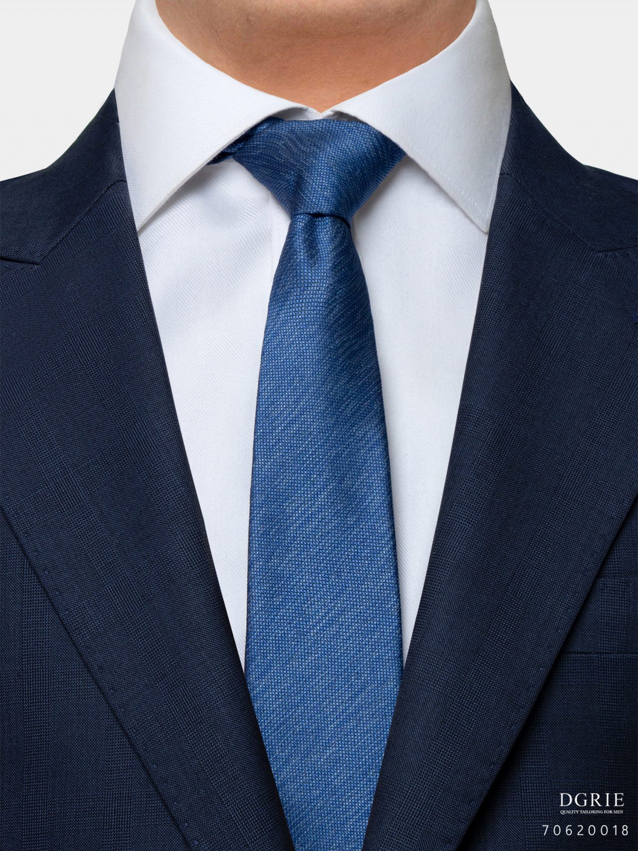 blue texture 3 inch necktie dgrie 1