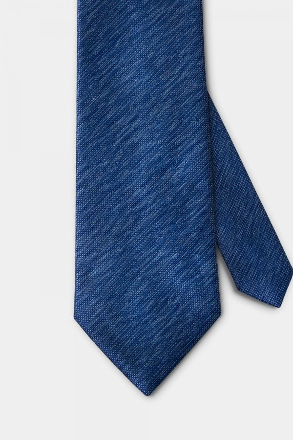 blue texture 3 inch necktie dgrie