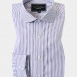 cotton double stripes purpleampwhite pw curve collar shirt dgrie 2